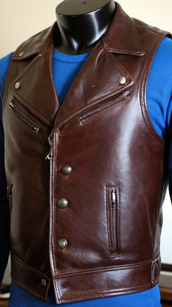 Leather Vest Cleaning