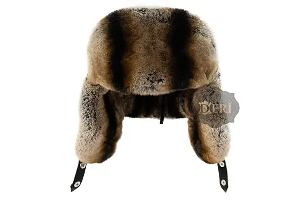 Russian Ushanka Leather Hat