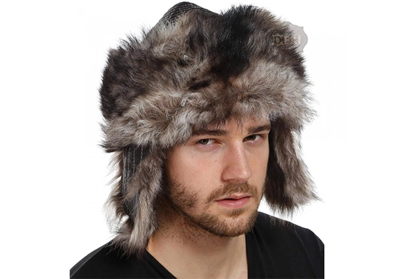 Men's fur hat