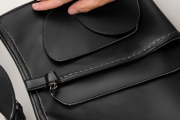 Black Leather Bag 